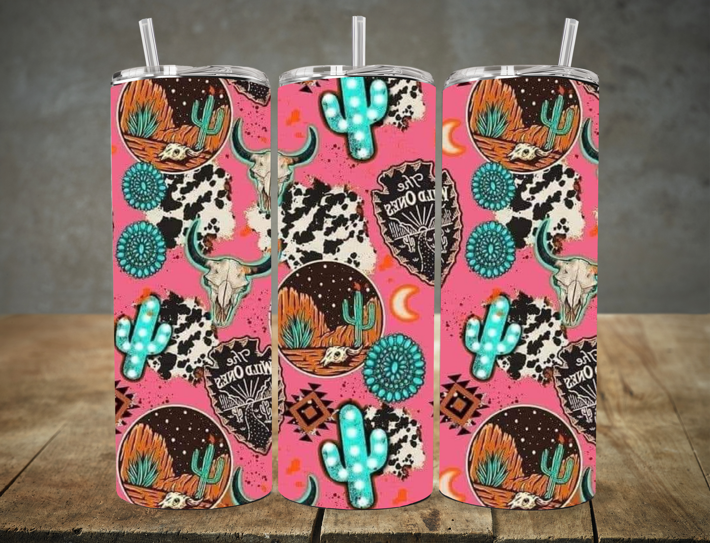 Retro Cowgirl Tumbler