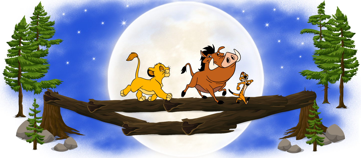 Lion King walk Tumbler