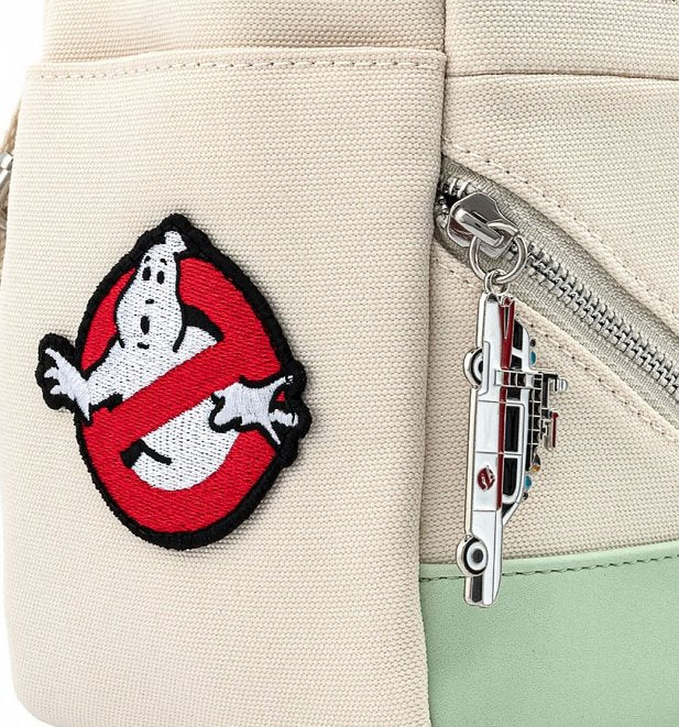 Ghostbusters Venkman Cosplay Square Canvas Mini Backpack