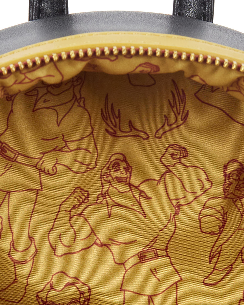 Loungefly Disney Villian Scene Series Gaston Mini Backpack