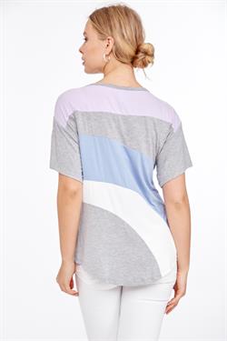 Striped Color Block Top