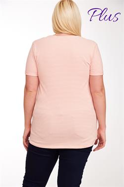 Front Pocket Striped T-Shirt (PLUS)