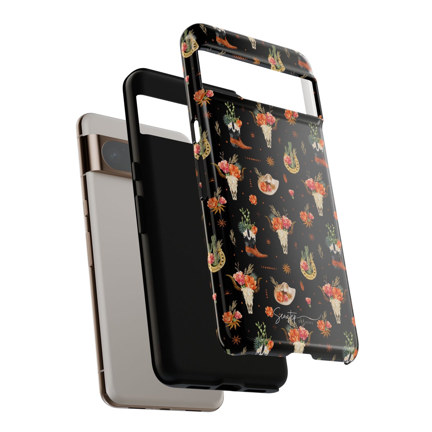 Western Floral Phone Case