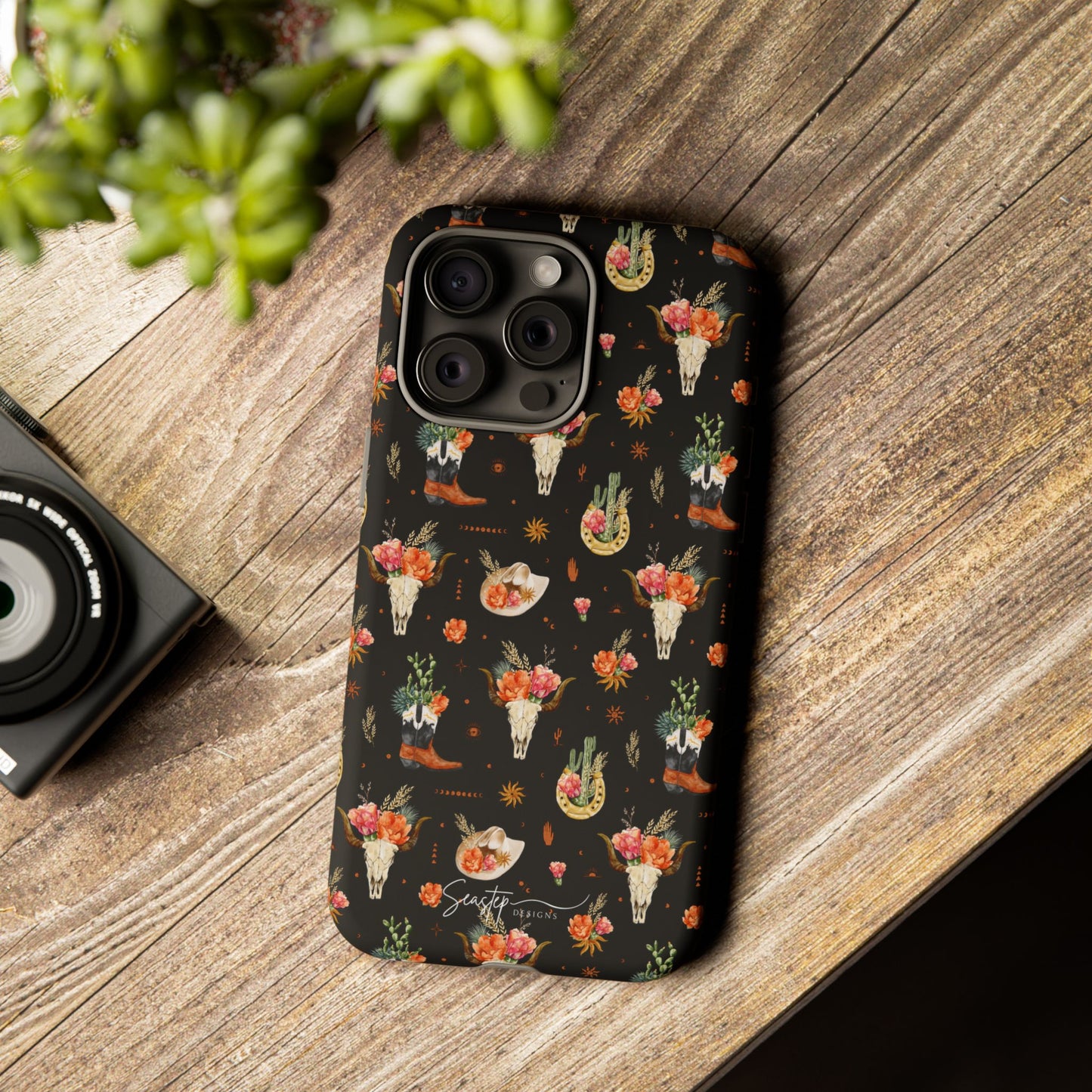Western Floral Phone Case