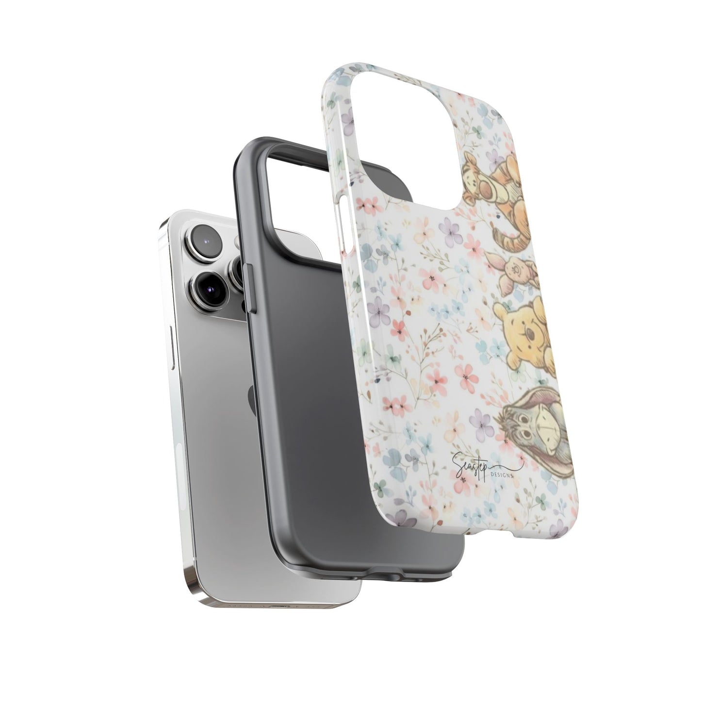 Peek-A-Pooh and friends Phone Case