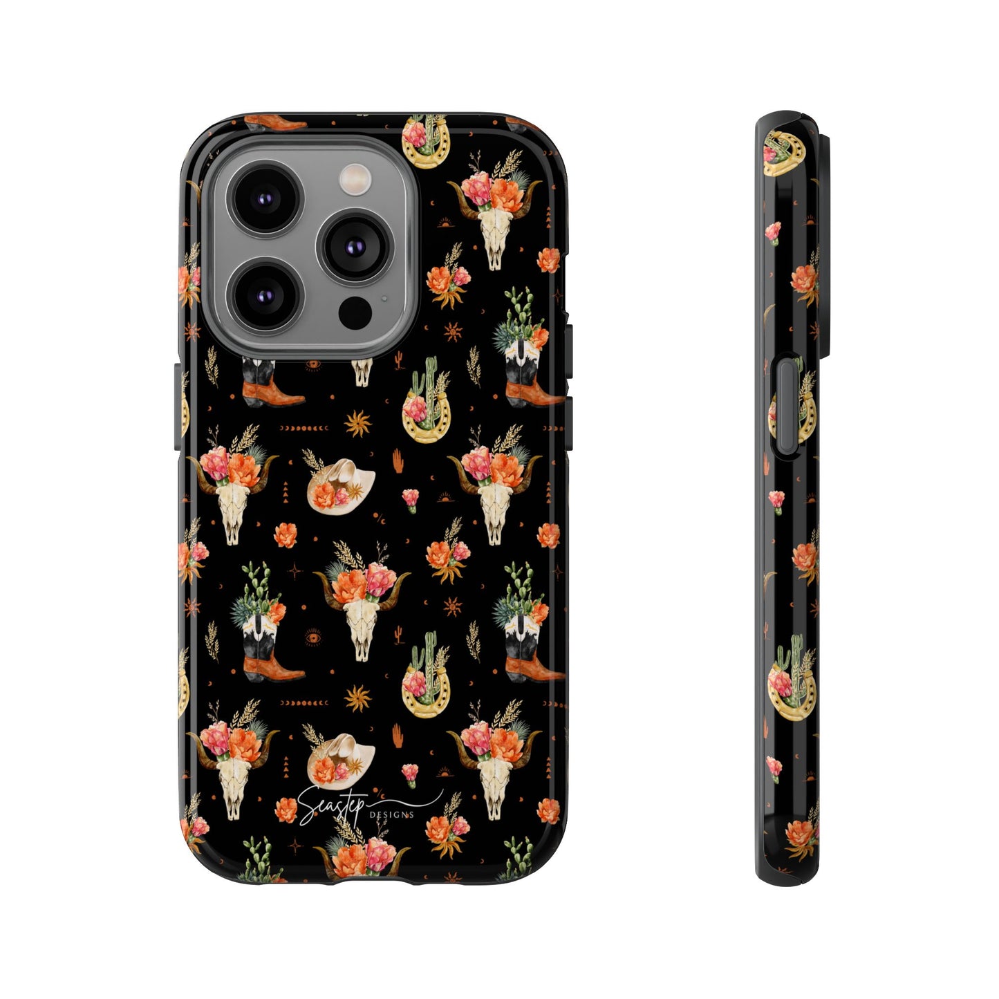 Western Floral Phone Case