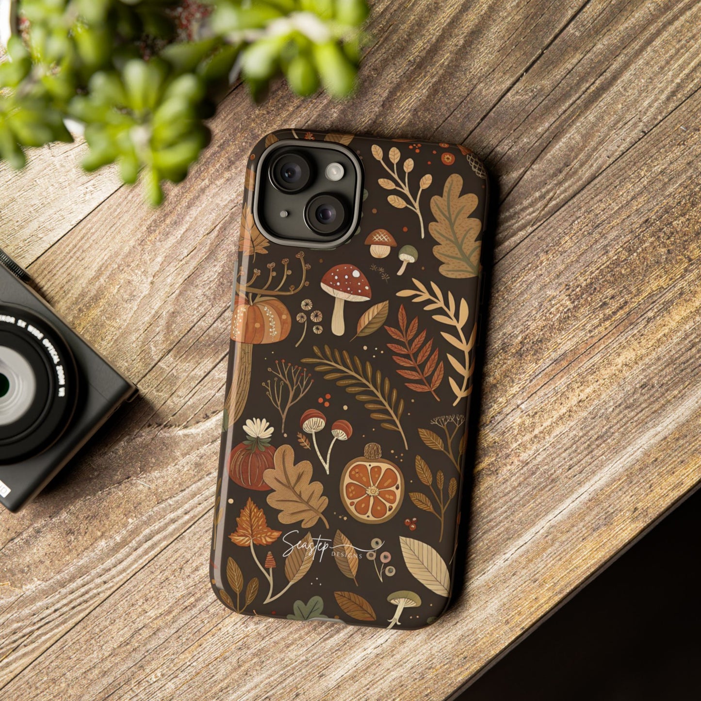 Fall Mushrooms Phone Case
