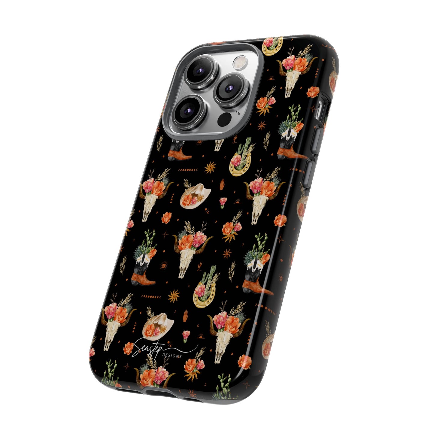 Western Floral Phone Case