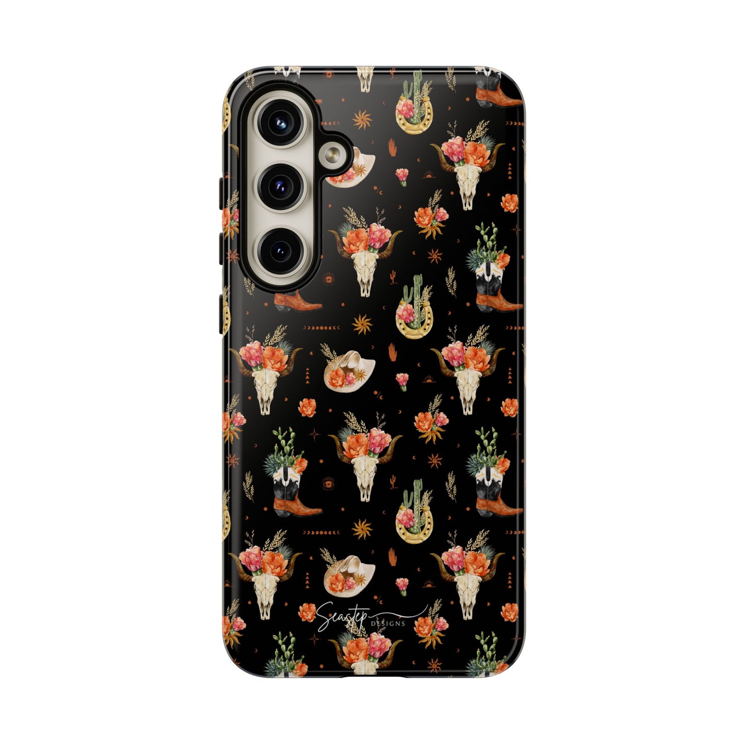 Western Floral Phone Case