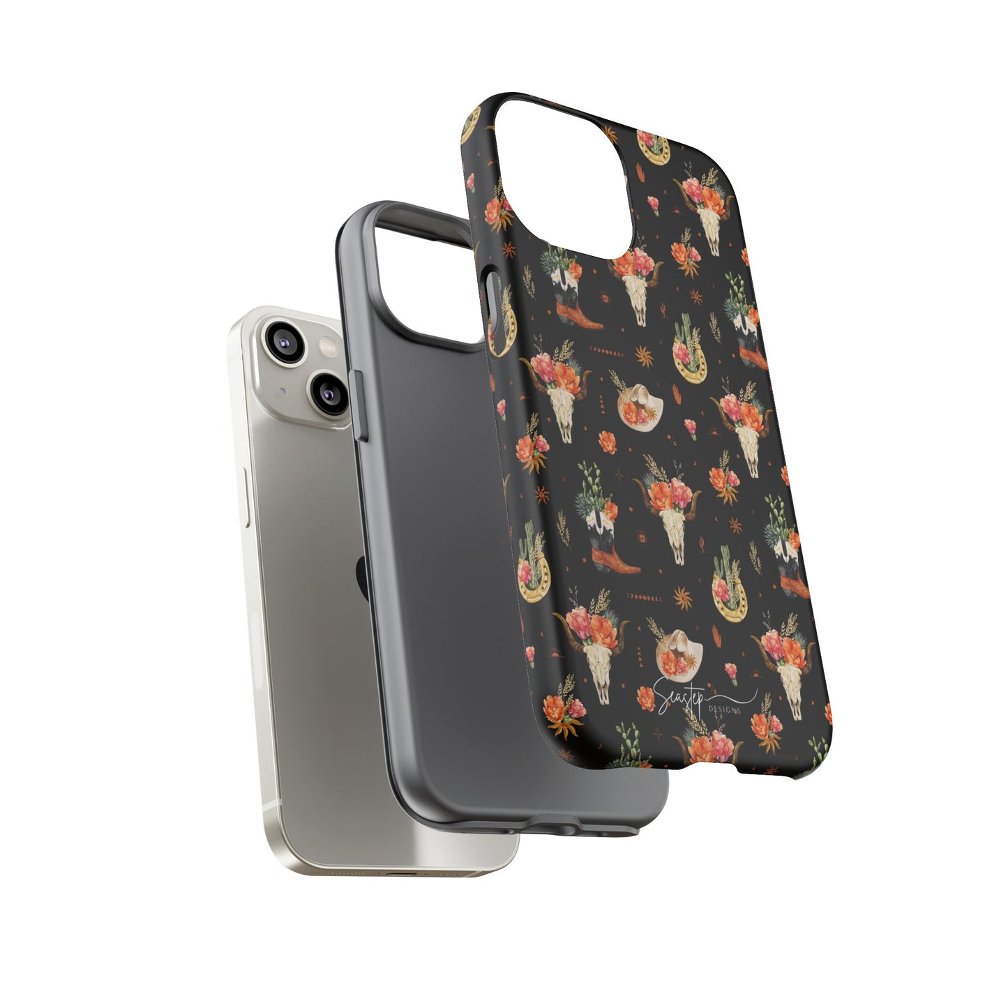 Western Floral Phone Case