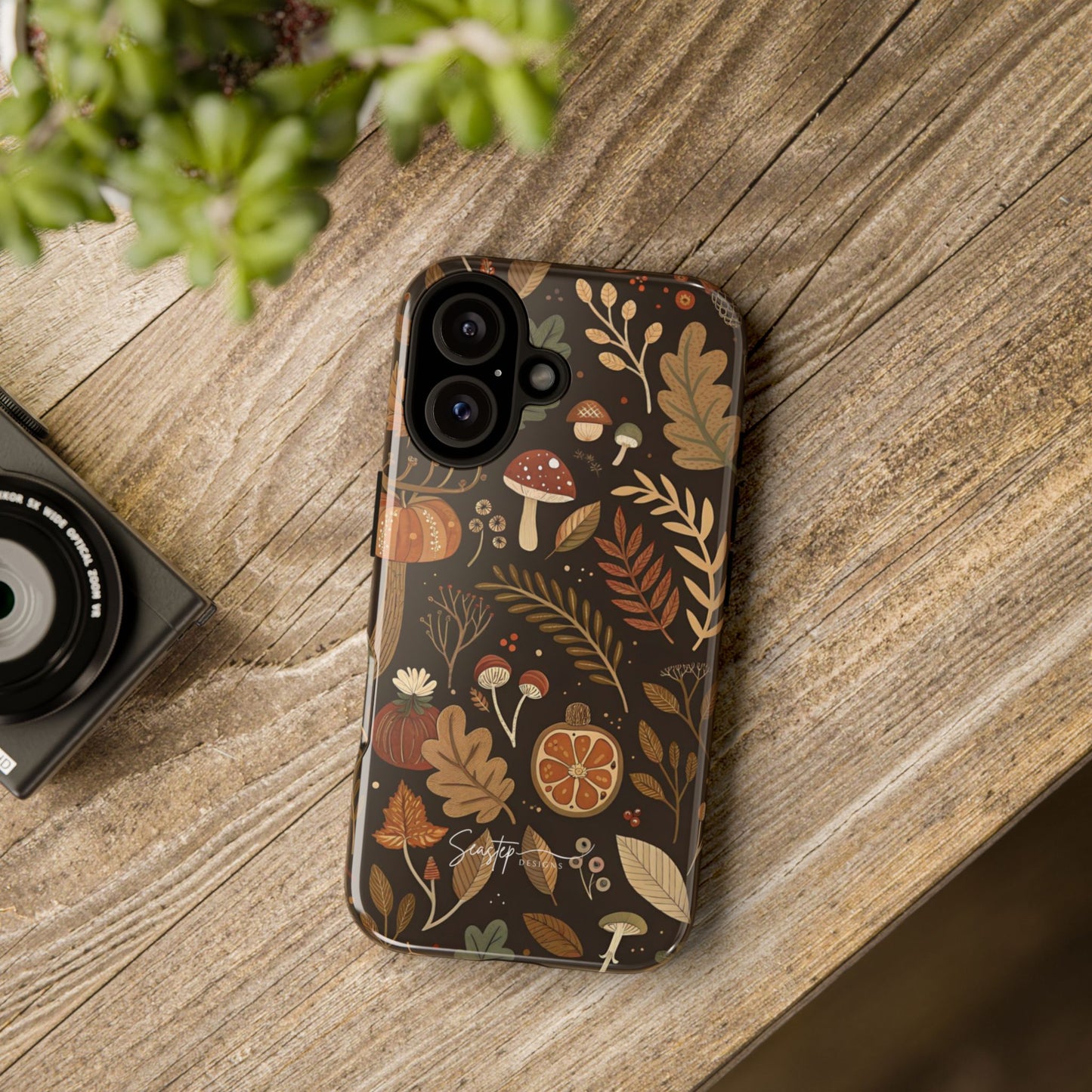 Fall Mushrooms Phone Case