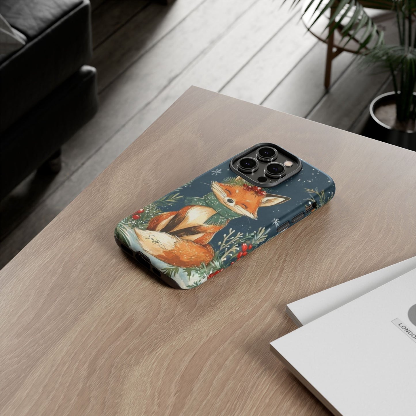 Festive Fox Phone Case