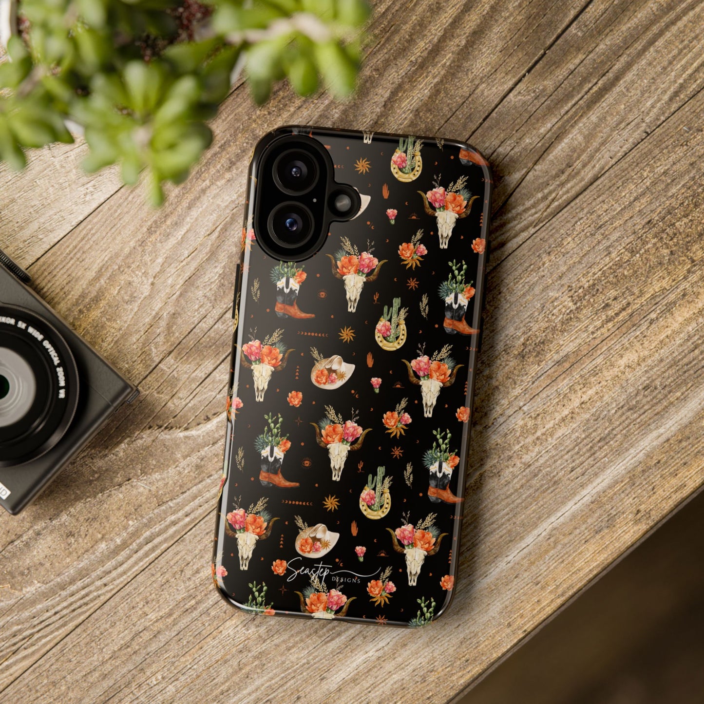 Western Floral Phone Case