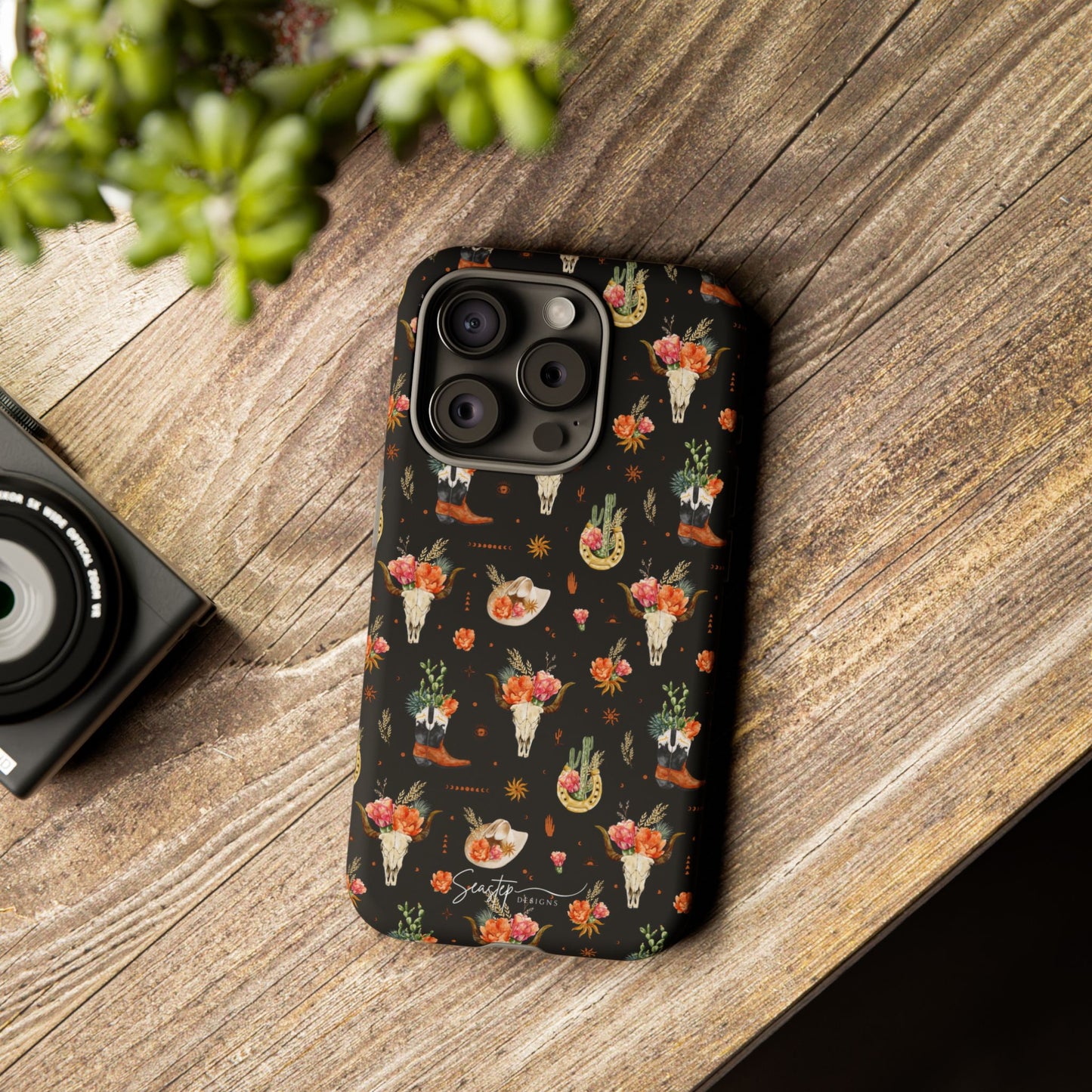 Western Floral Phone Case