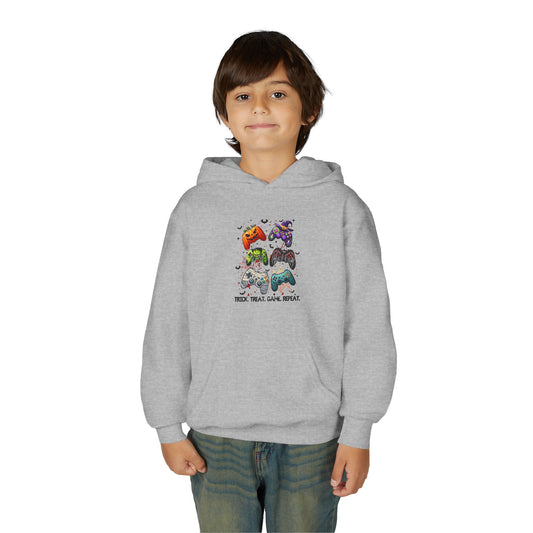 Trick. Treat. Game. Repeat Youth Hoodie
