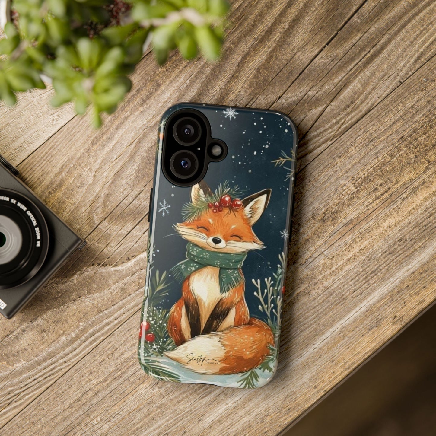 Festive Fox Phone Case