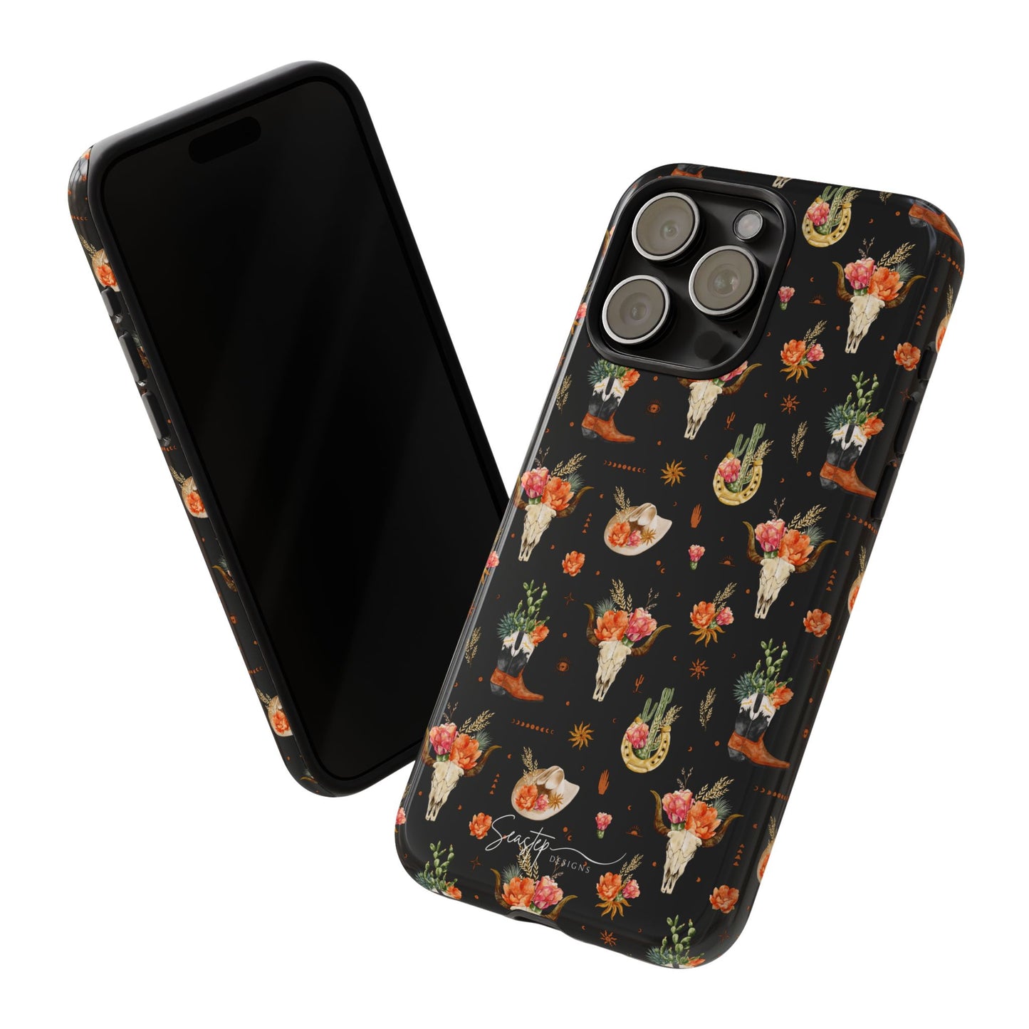 Western Floral Phone Case