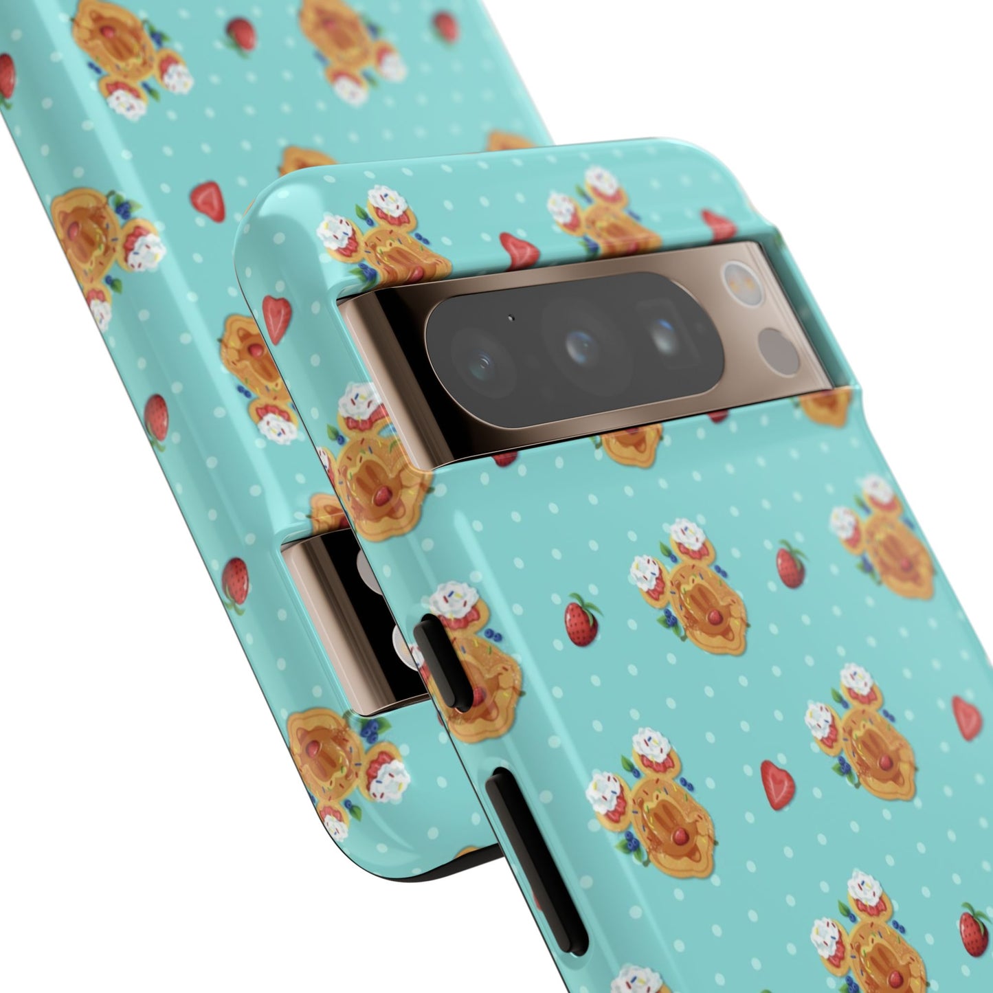 Waffle Mouse Face Tough Phone Cover