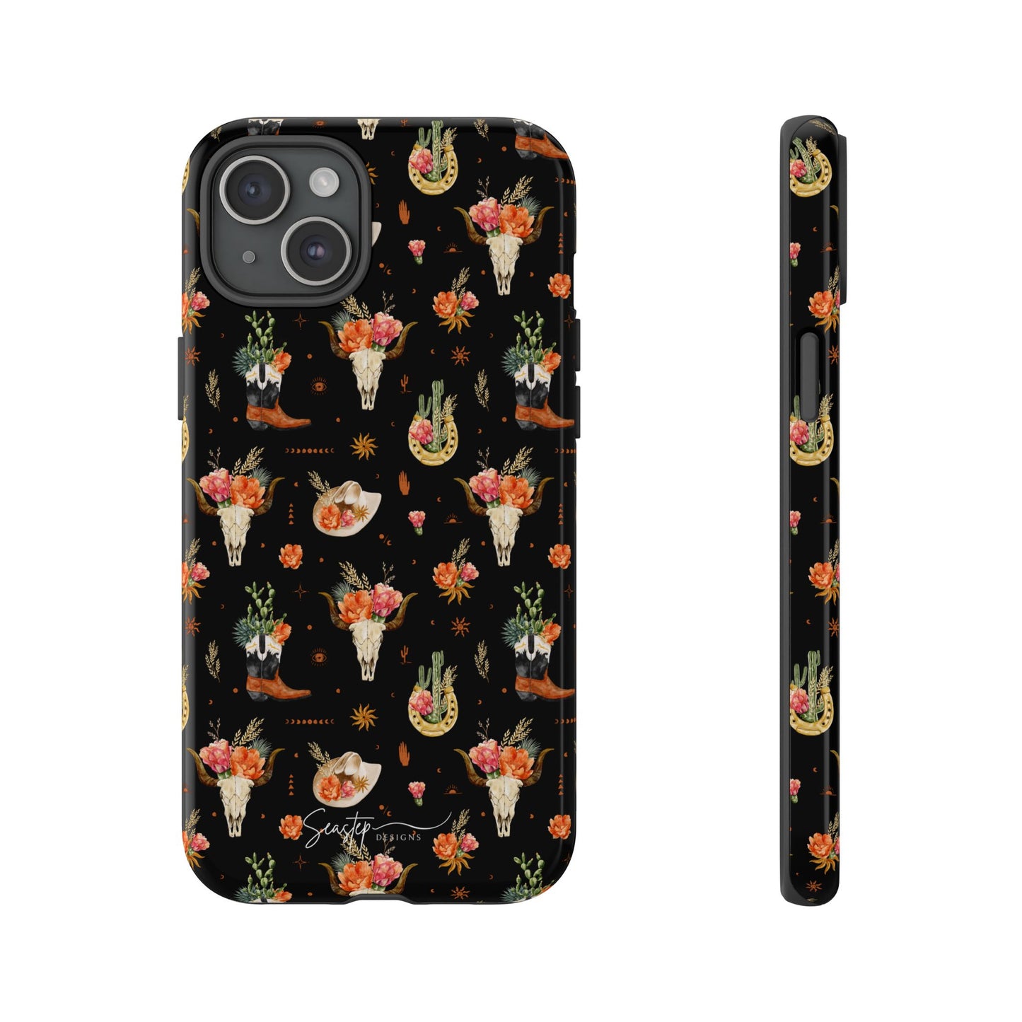 Western Floral Phone Case