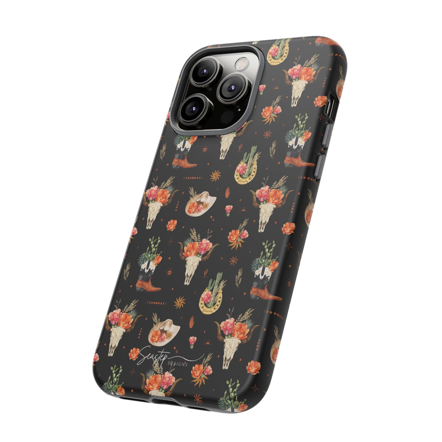 Western Floral Phone Case