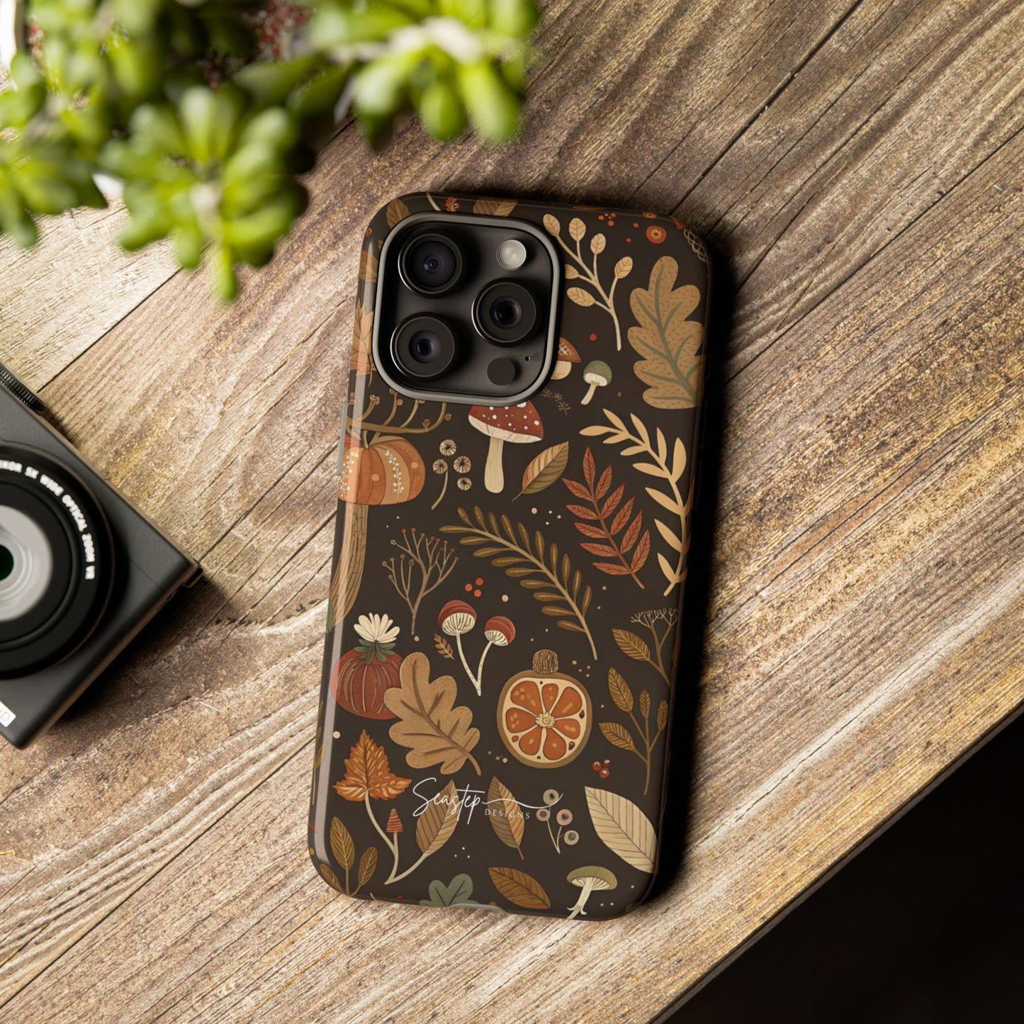 Fall Mushrooms Phone Case