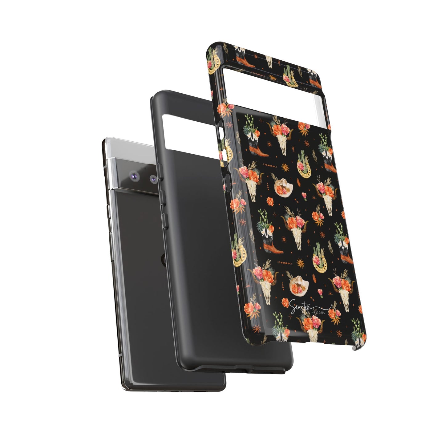 Western Floral Phone Case