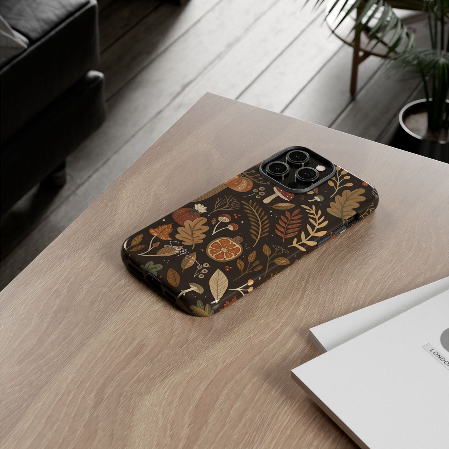 Fall Mushrooms Phone Case