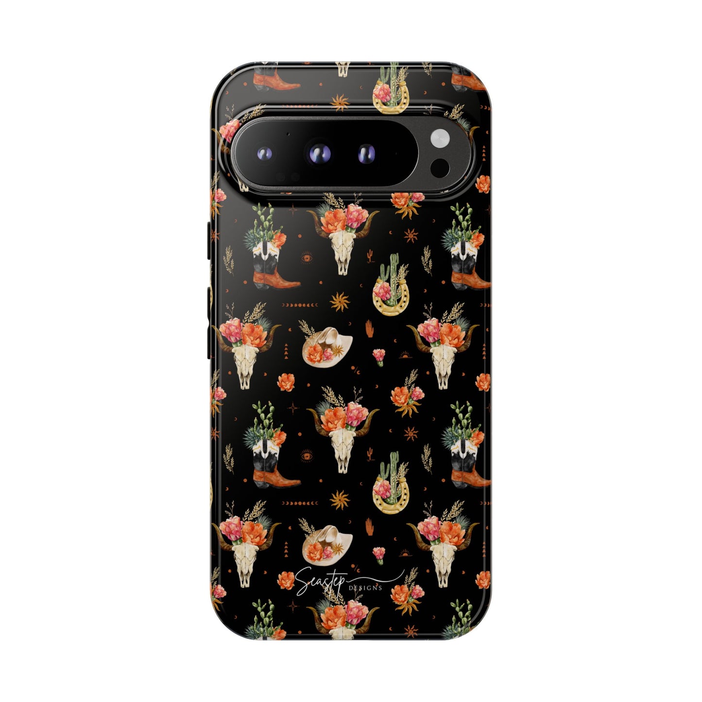 Western Floral Phone Case