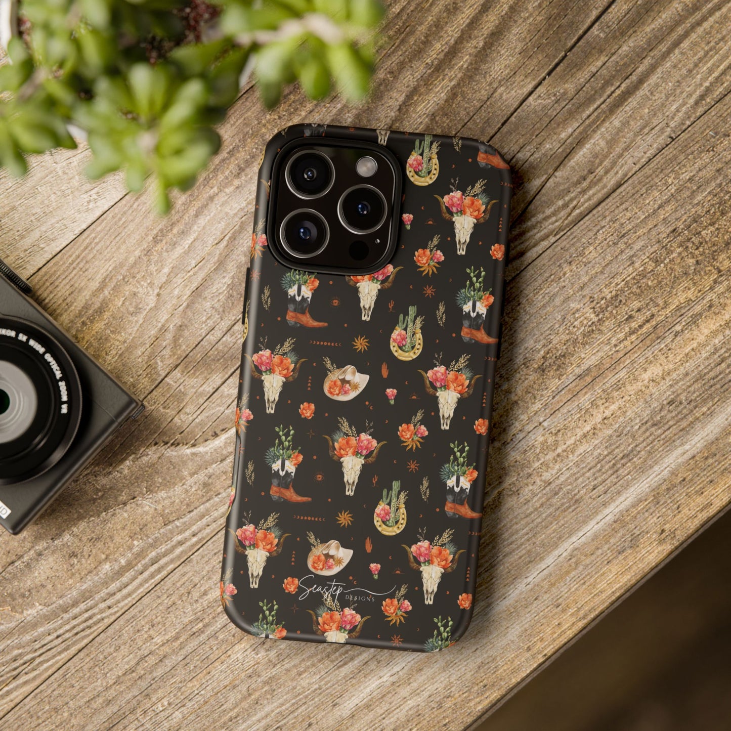 Western Floral Phone Case