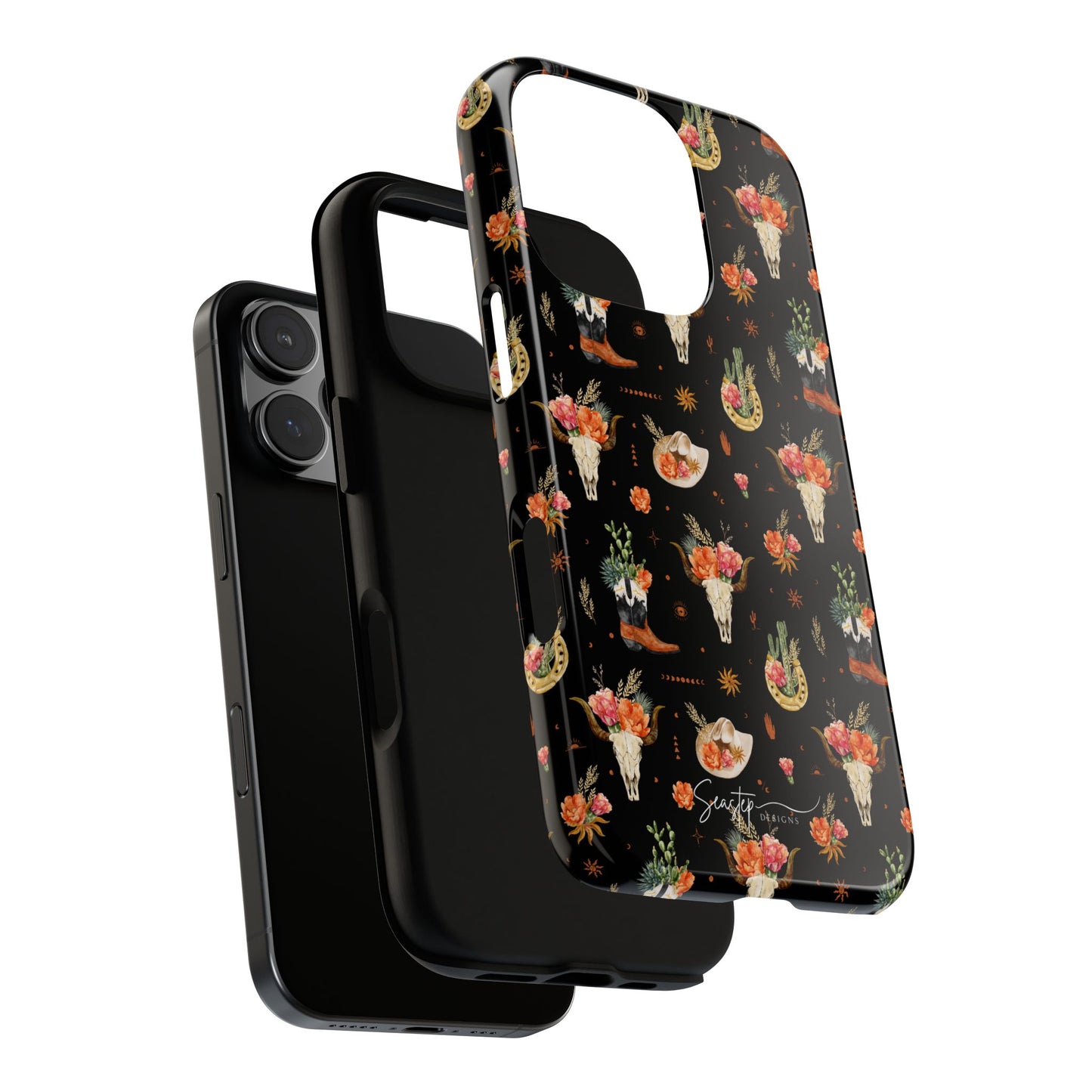 Western Floral Phone Case
