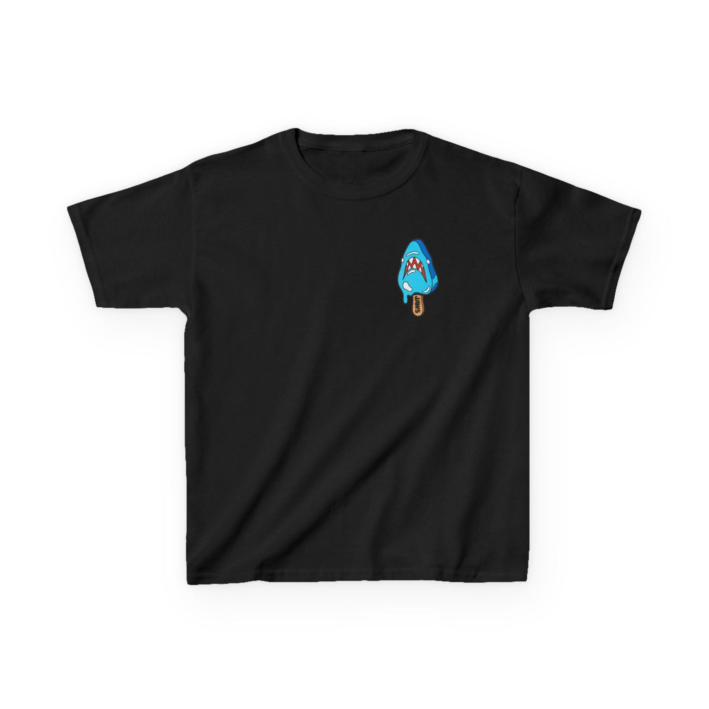 Popsicle Shark Ice Cream Kids Tee