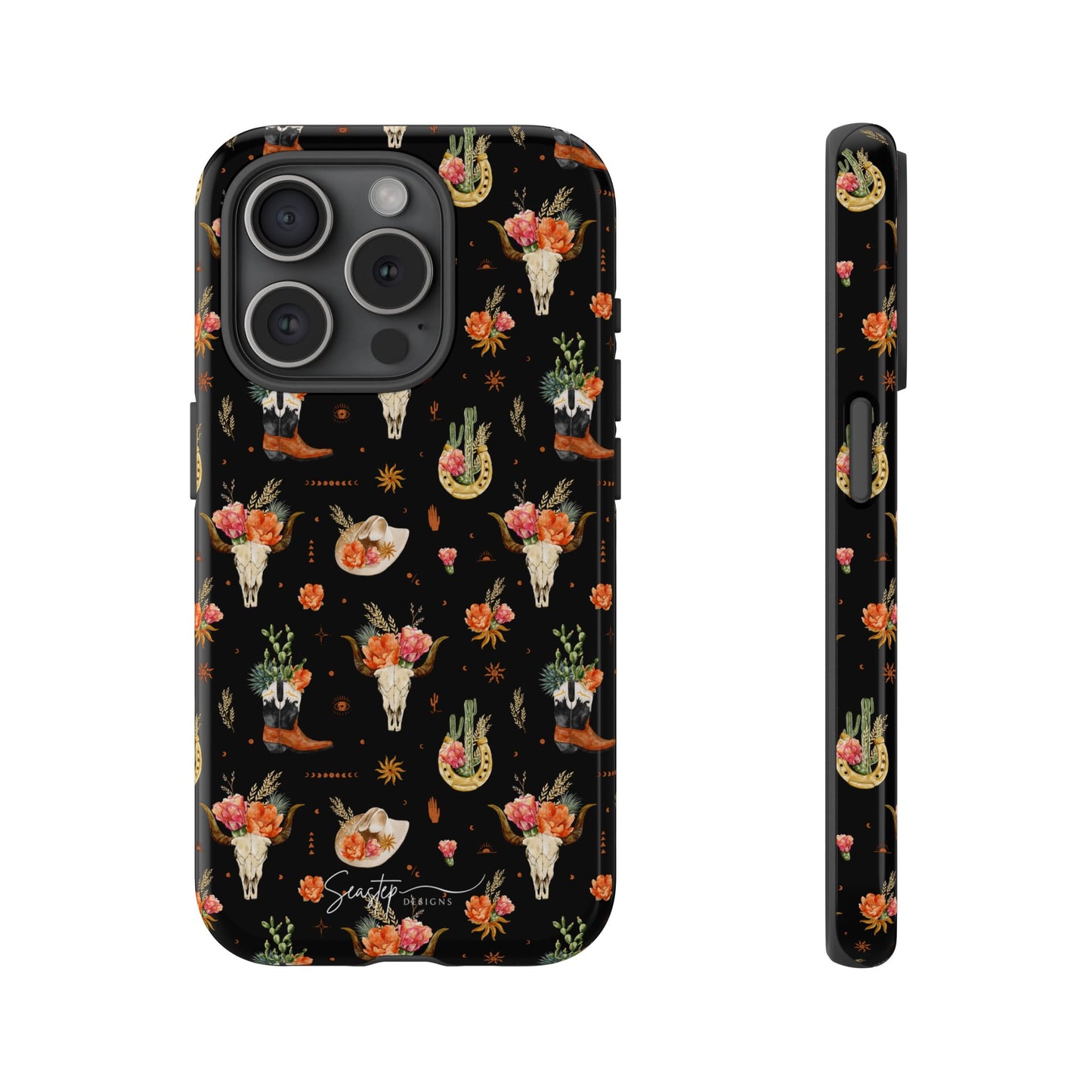 Western Floral Phone Case