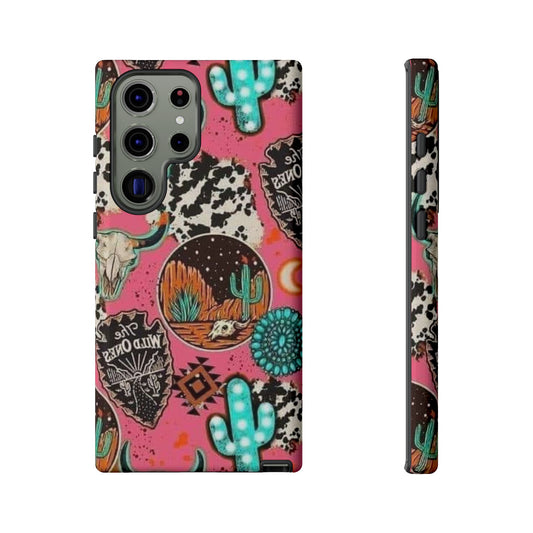 Boho Cowgirl Tough Phone Case