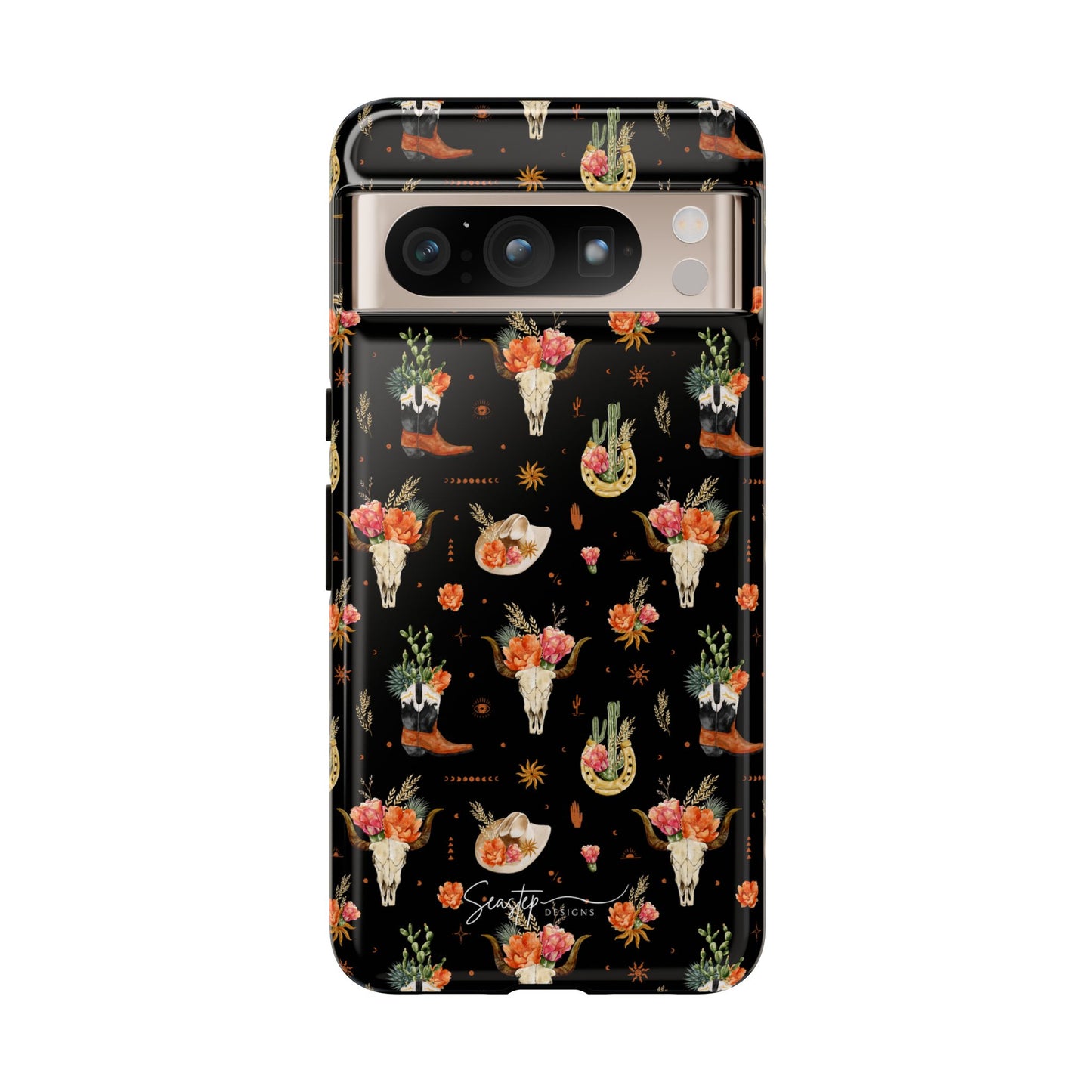 Western Floral Phone Case