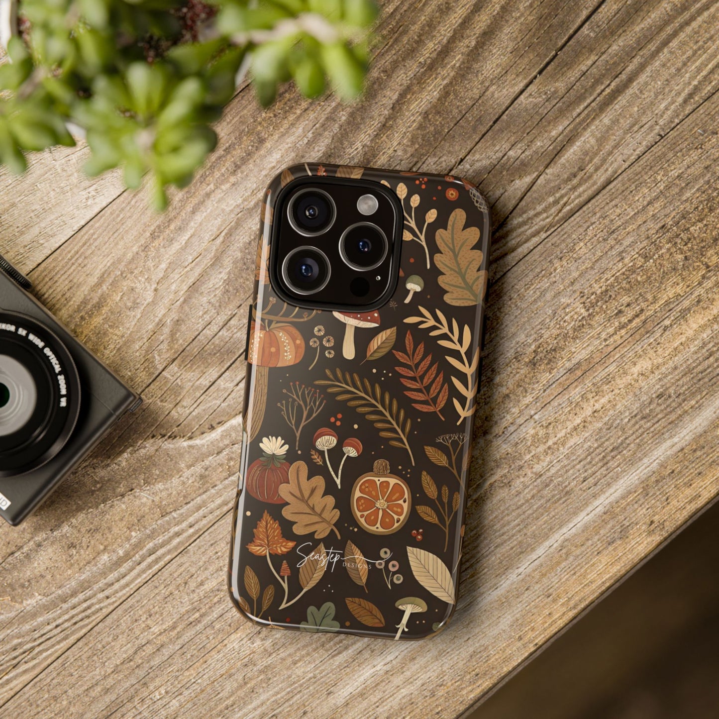 Fall Mushrooms Phone Case