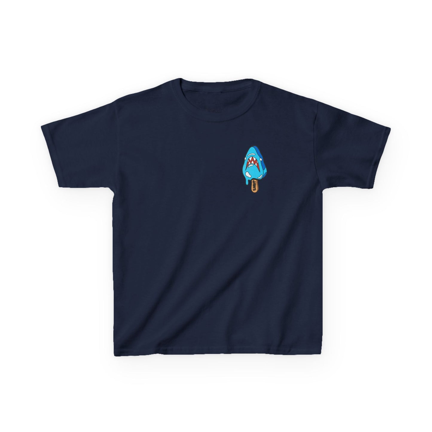 Popsicle Shark Ice Cream Kids Tee