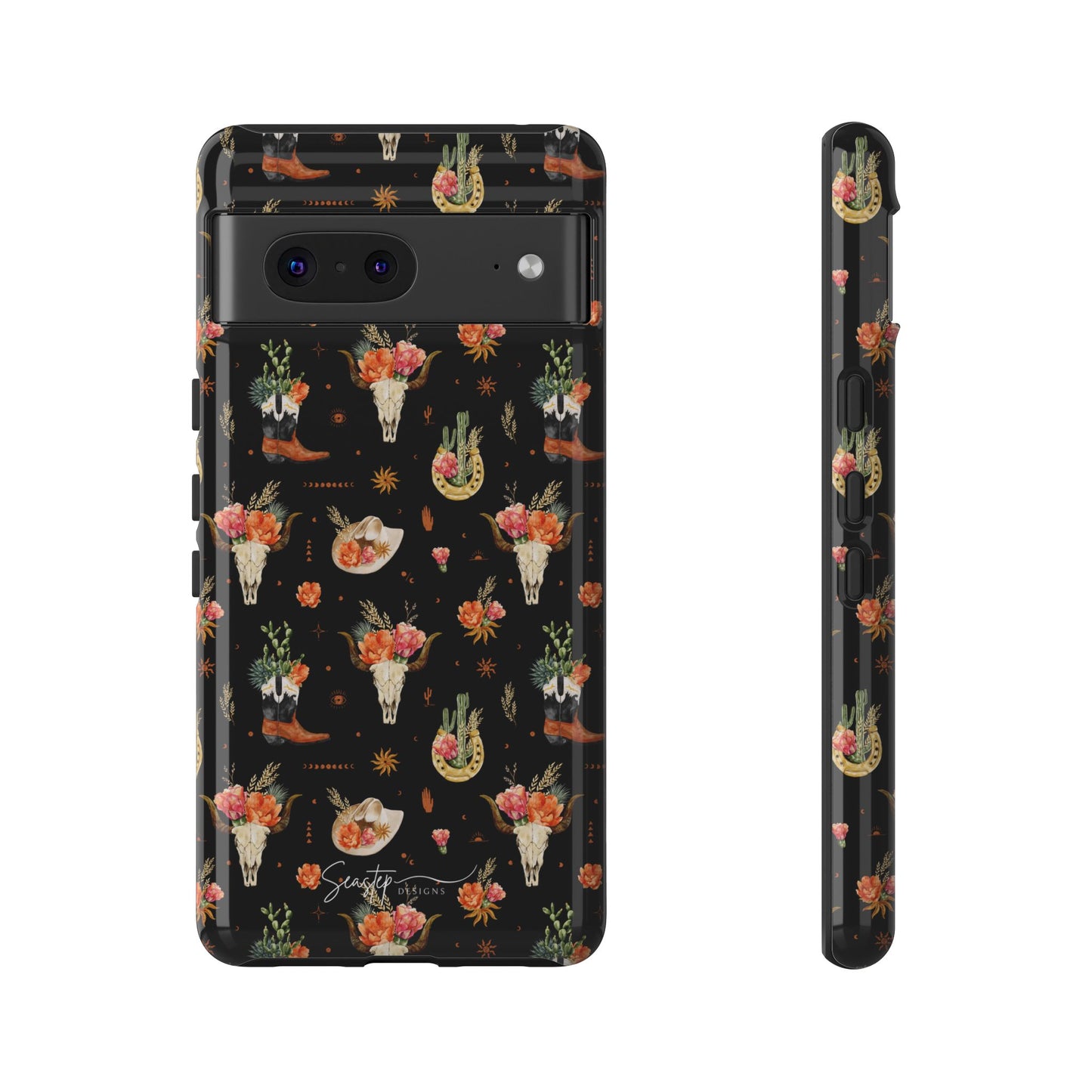 Western Floral Phone Case