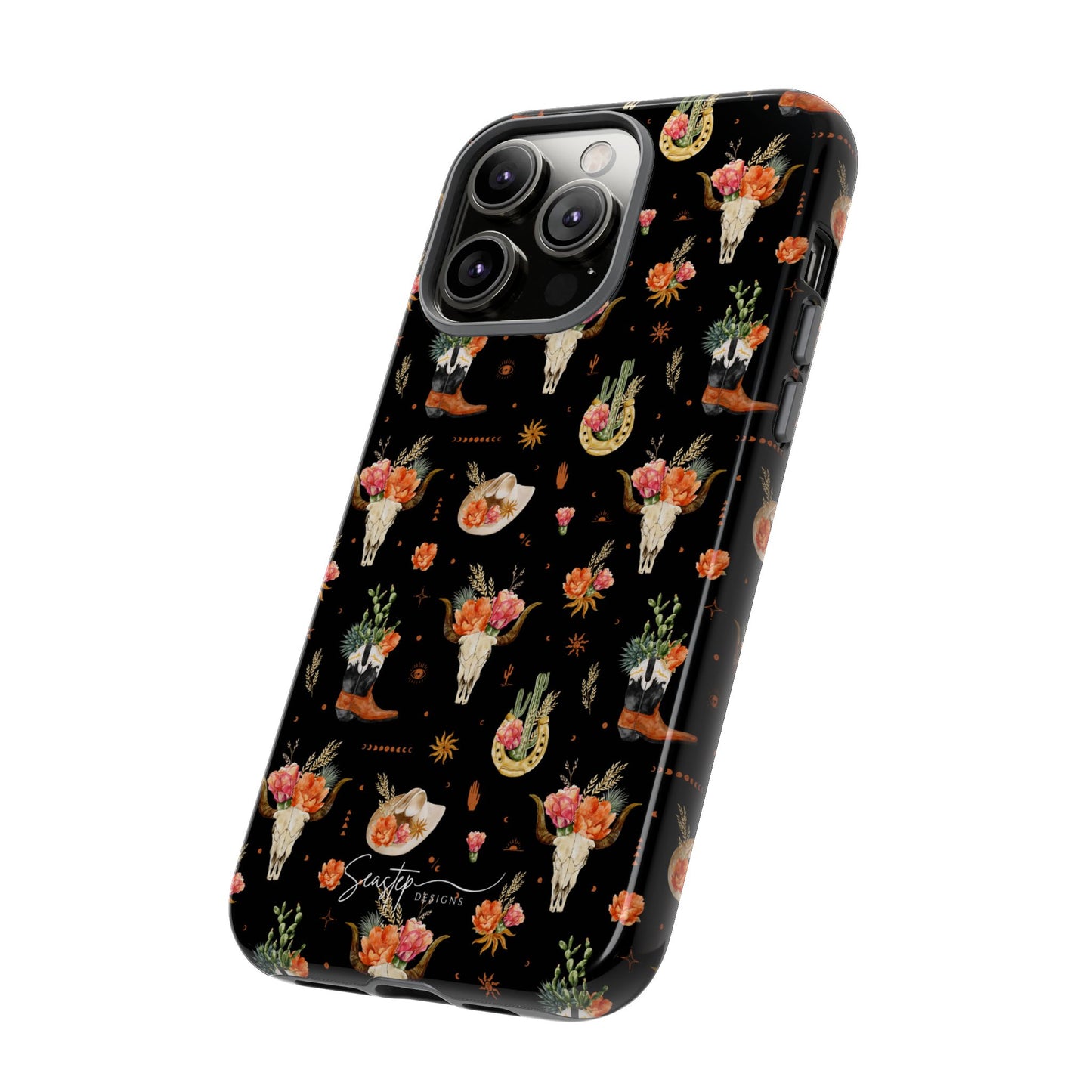 Western Floral Phone Case