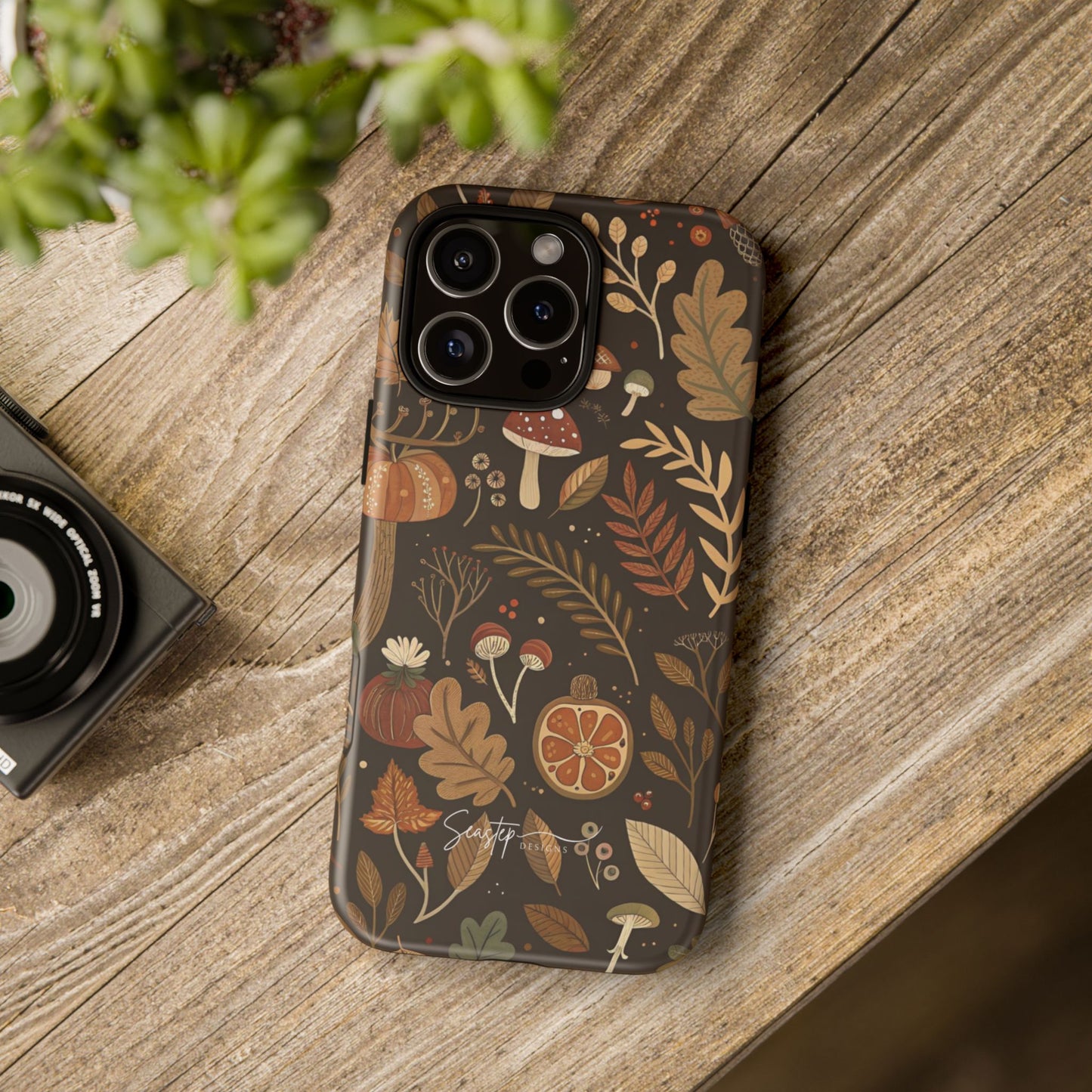 Fall Mushrooms Phone Case