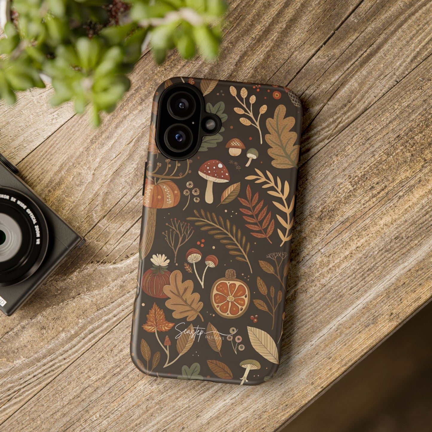 Fall Mushrooms Phone Case