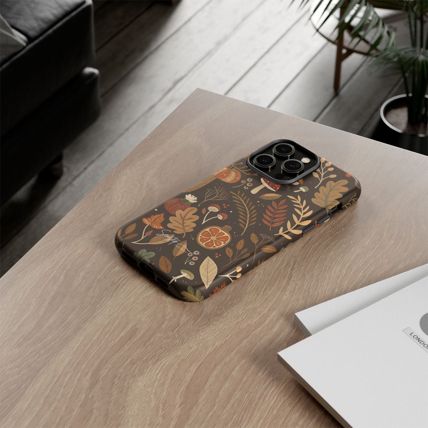 Fall Mushrooms Phone Case
