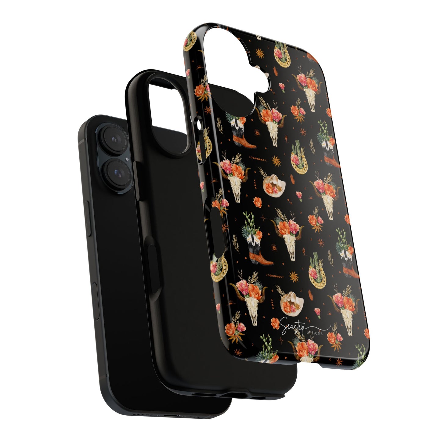 Western Floral Phone Case