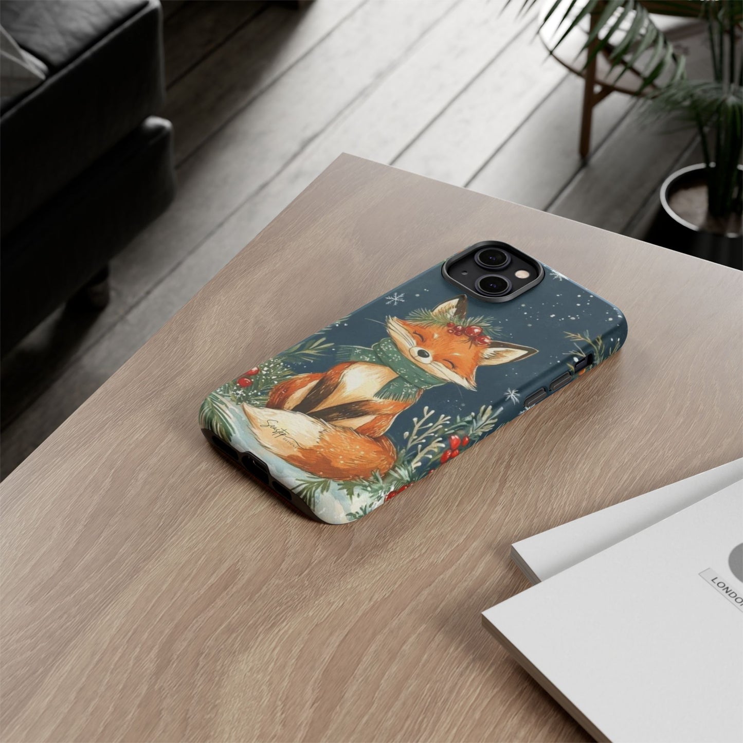 Festive Fox Phone Case