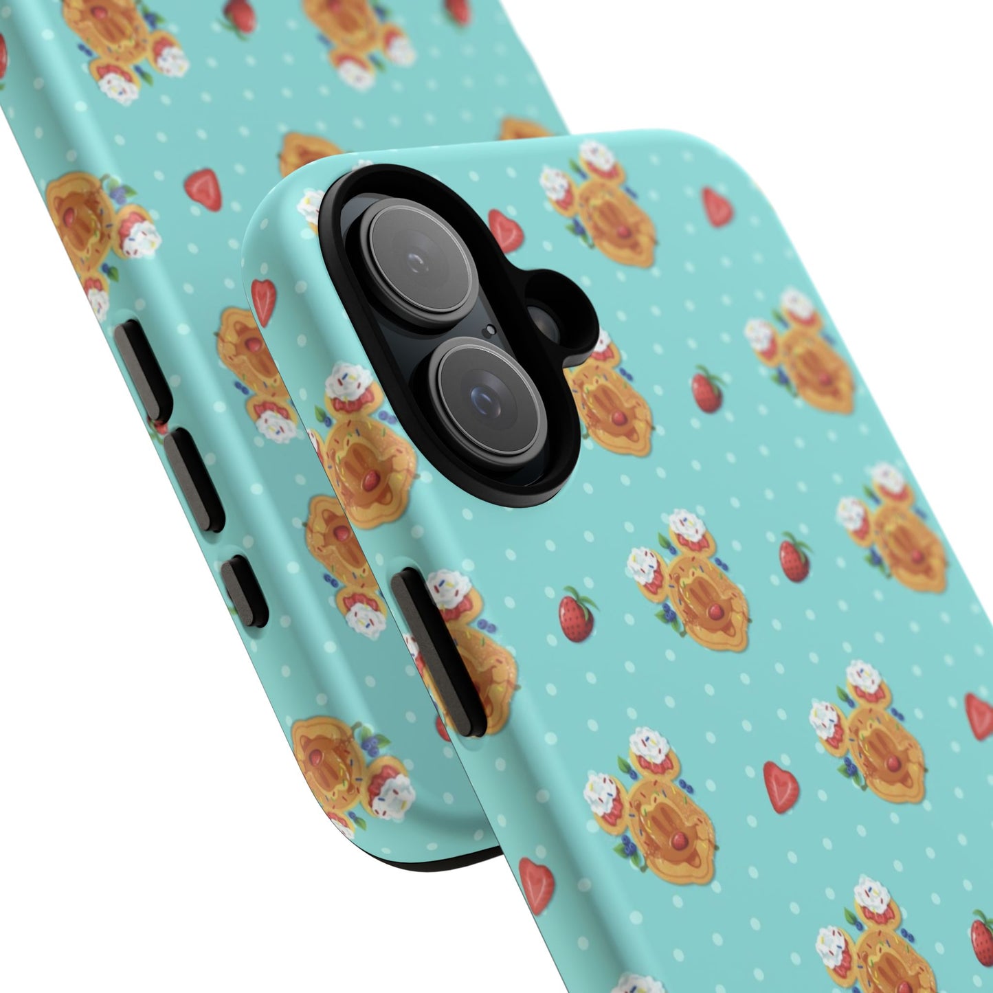 Waffle Mouse Face Tough Phone Cover