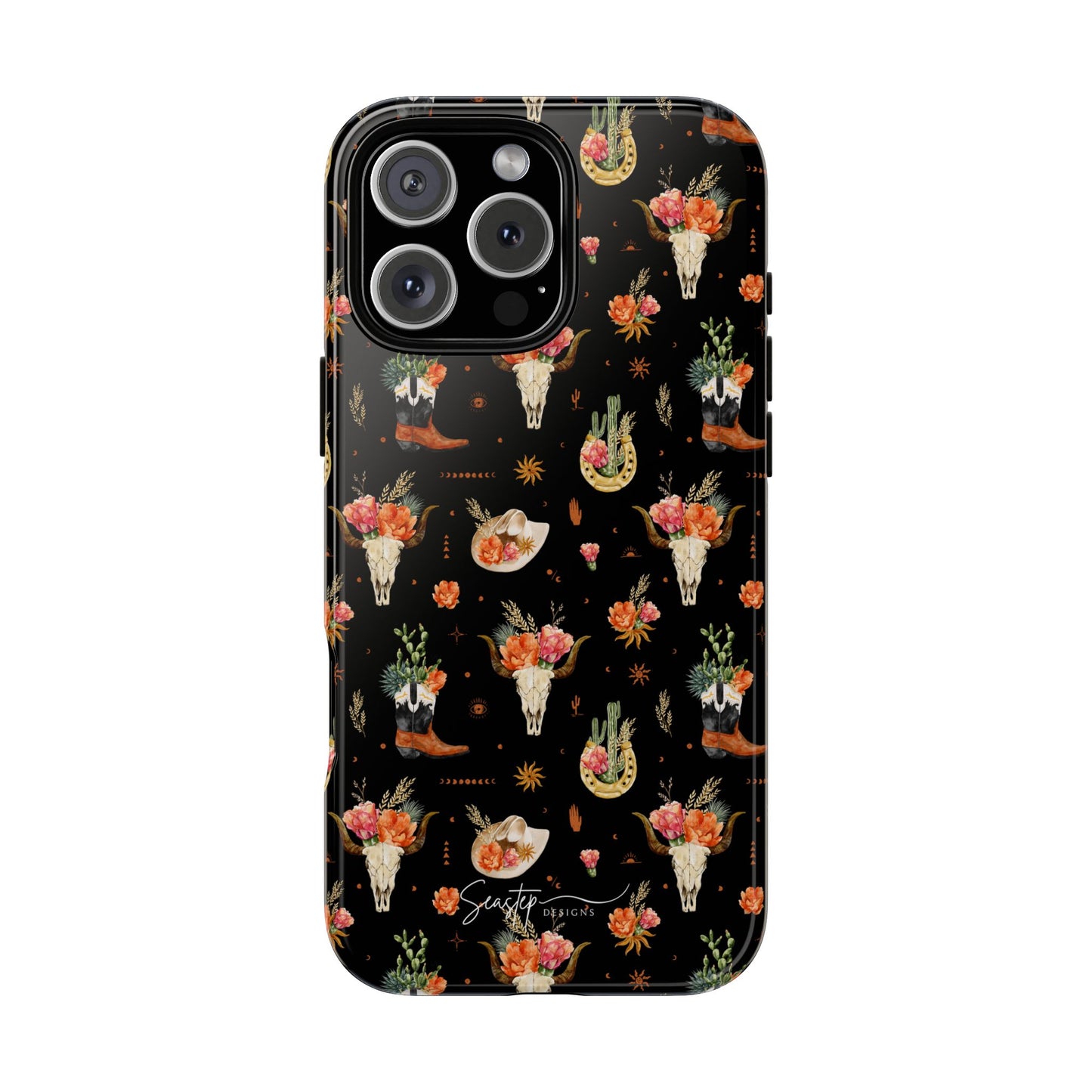Western Floral Phone Case