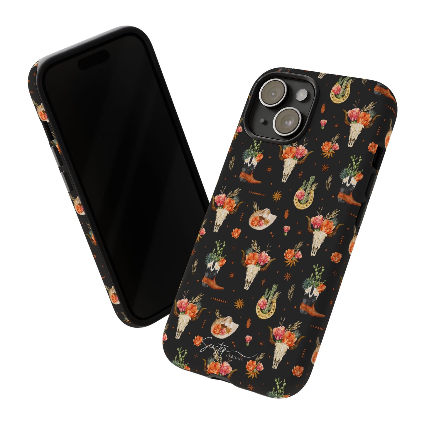 Western Floral Phone Case