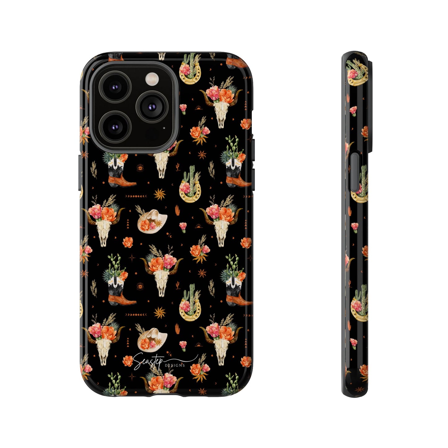 Western Floral Phone Case
