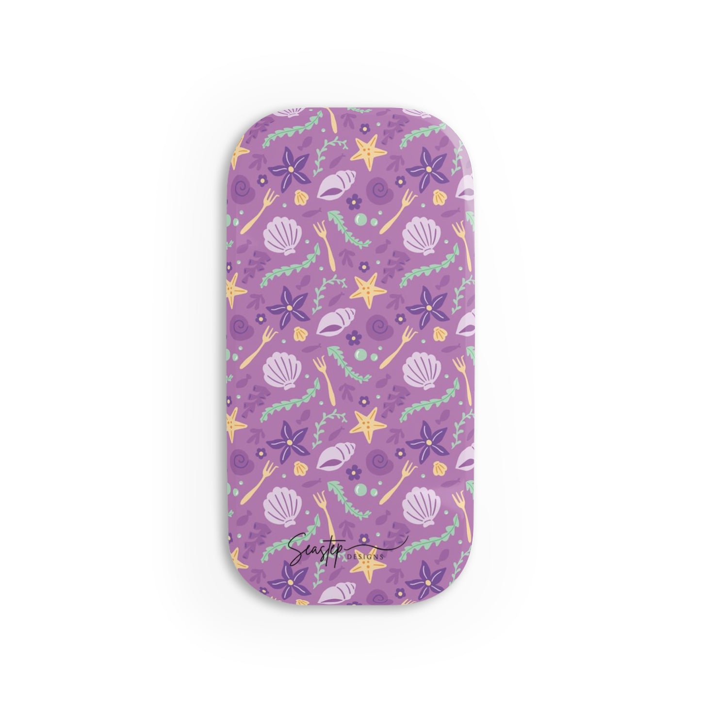 Ocean-Inspired Phone Grip, Fun Phone Stand, Beach-Themed Accessory, Cute Pop Socket, Gift for Sea Lovers, Trendy Phone Holder