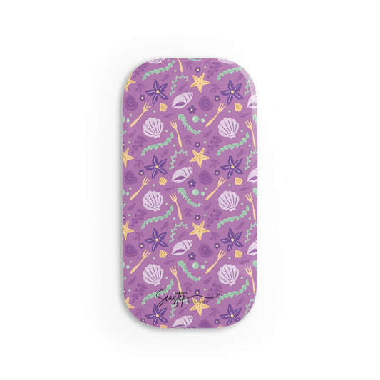 Ocean-Inspired Phone Grip, Fun Phone Stand, Beach-Themed Accessory, Cute Pop Socket, Gift for Sea Lovers, Trendy Phone Holder