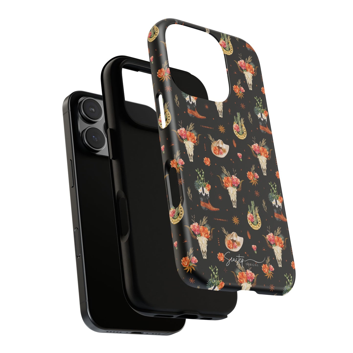 Western Floral Phone Case